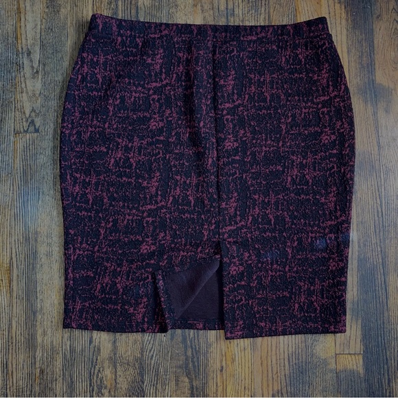 Liz Claiborne matching set black & maroon size 2x - Picture 5 of 6